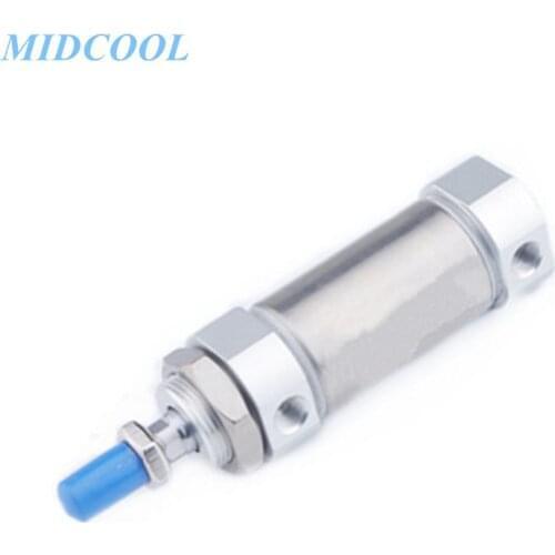 Mini Air Cylinder MF Series Bore 20mm MF20 Stainless Steel Mini Pneumatic Cylinder