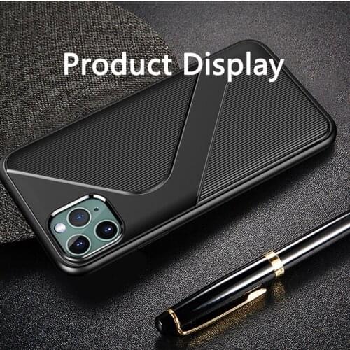 For iPhone 11 Pro Max Silicone soft shell Anti-knock Geometric Dirt-resistant Non-slip Casing iPhone 11 Pro Max