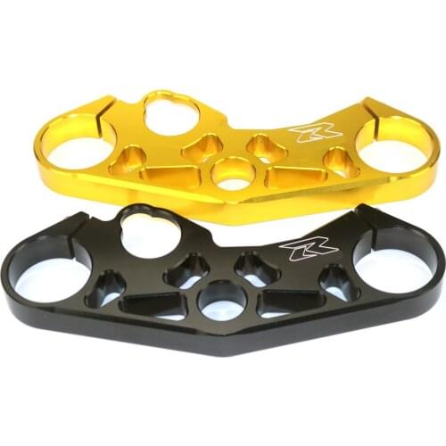 Motorcycle Front Fork Lowering Triple Tree Front End Upper Top Clamp Suzuki GSXR1000 2007-2008