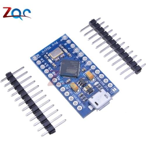 Micro USB ATmega32U4 Pro Micro 3.3V 8MHz Board Module For Arduino Leonardo ATMega 32U4 Controller Pro-Micro Replace ATmega328