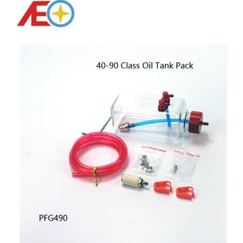 RC Plane Model Accessory Parts 40-90 Class Plastic Fuel Oil Tank Pack 300ml for Gas Power RC Airplane