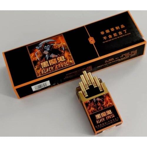 Completely handmade, Sabor Chocolate Dark Devil, Cigar Hechos de Te Chino de Cigarrillo, Tobacco Products, tobacco Products