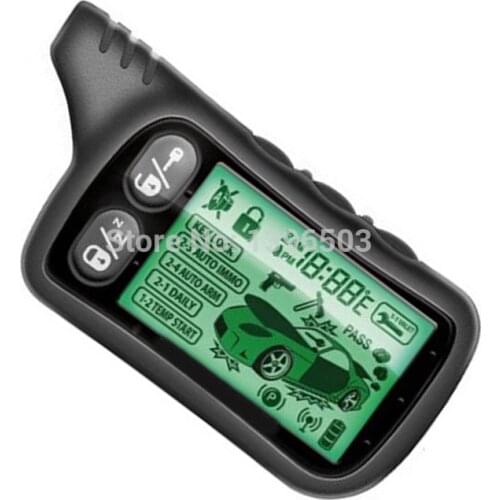 TZ9030 LCD Remote Control For Russian TZ 9030 9020 Tz9020 TZ-9020 Two Way car alarm Tomahawk Tz-9030