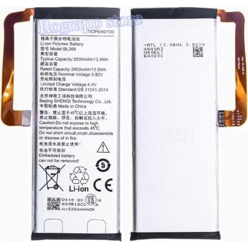 Rograpo ZUK Z2 Phone Batteries