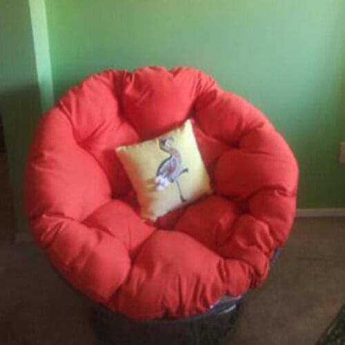 1pc Removable Chair Cushion Thick Breathable Seat Cushion Pad Comfortable Rest Pillow For Hammocks Swings Without Chair