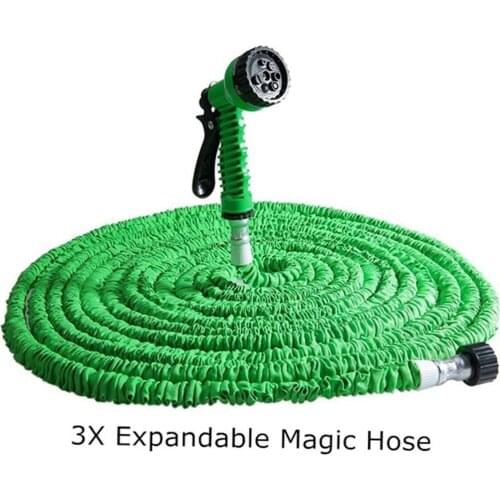 Garden Hose Expandable Magic Flexible Water Hose EU Hose Plastic Hoses Pipe With Spray Gun To Watering Car Wash Spray