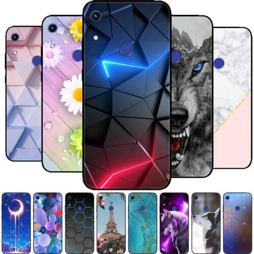 For Huawei Y6S Case Wolf Cartoon Silicon Soft TPU Back Cover For Huawei Y6S 2019 Phone Cases Y 6S Y6S JAT-LX1 JAT-LX3 L29 L41