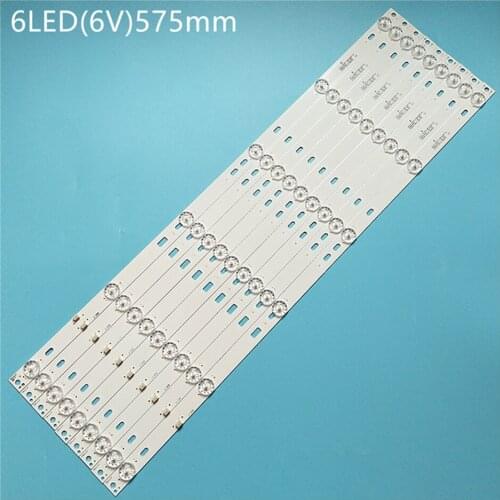 LED strip 6LED JS-D-JP5510-A61EC JS-D-JP5510-B61EC E55DU1000 JS-D-JP5510-C51ECE55DU1000 FHD 576.0.0 17.0 1.0T MCPCB C NUOVA 6V