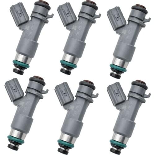 6pcs 16450-R70-A01 fuel injector for Acura MDX 2008~2010 RL 09~10 ZDX 2010 3.7L TL 09~10 TSX 10~12 3.5L V6