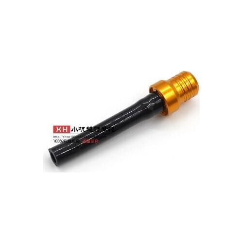 GOLD one dirt bike fuel tank vent valve tube for mini motocross ATV oil tank cheap free shipping