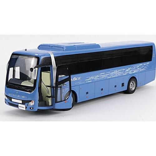 1/43 Scale Mitsubishi Fuso Aero Ace Bus Blue Diecast Model Collection Toy Gift