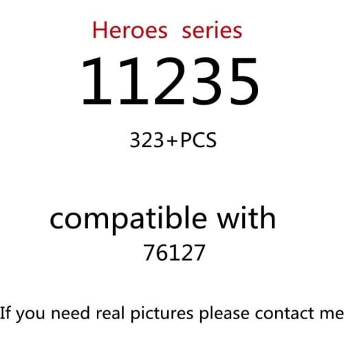 323pcs 11235 Building Block Toy Creative Series 76127 Assembled Building Block Childrens Toy Gifts