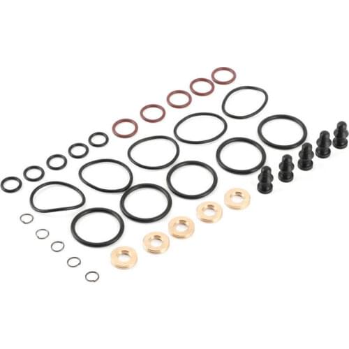 5Sets Pump Nozzle Sealing Kits 1417010999 Fuel Injector Seal Repair Kit for 1.2l 1.4l 1.9l 2.0l 2.5l TDI Engines Car tool