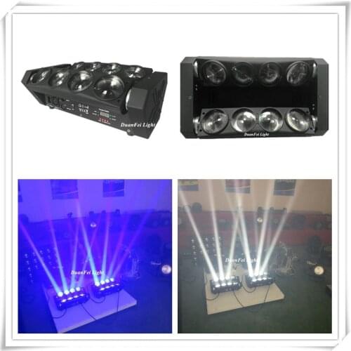 6 pieces 8x10W moving head beam led spider light RGBW led spider beam spider led dmx