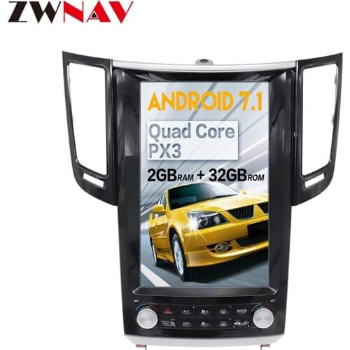 Tesla style Android 8.1 screen Car multimedia player For Infiniti FX FX25 FX35 FX37 qx70 BT GPS Navi Radio Video Audio head unit