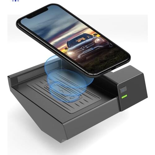 For Benz C & GLC 2016-2020 wireless car fast charger only need 10seconds Installation Overvoltage and Current protection