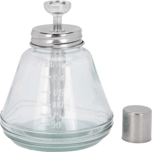 For Nails Press Type Liquid Pump Dispenser Nail Polish Remover Refillable Bottle 180ml Aluminum Core Nail Forms