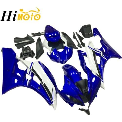 For 06 07 Yamaha YZFR6 YZF R6 YZF-R6 2006 2007 Motorcycle Red Black Full Fairing Kit Body Work Frame Tank Cover Side Panel Guard