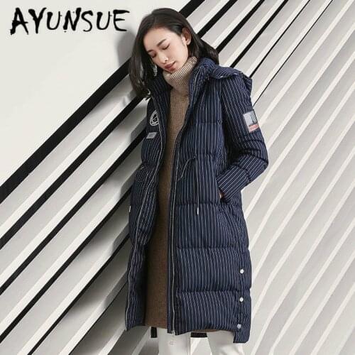 90% White Duck Down Jacket Women Clothes 2020 Winter Coat Women Hooded Korean Puffer Jacket Women Warm Parka VIM17D5051 YY1993