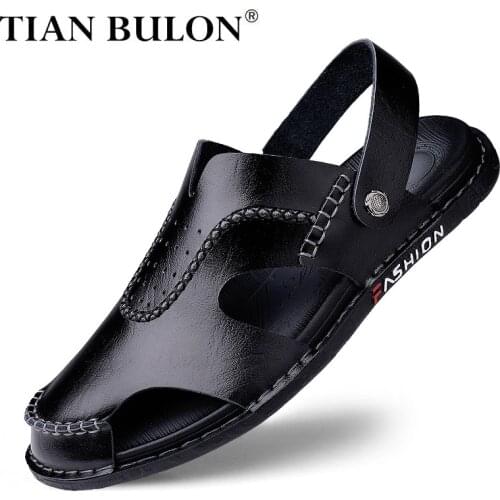 Summer Sandals Men Comfortable Walking Slippers Outdoor Luxury Brand Casual Slides Lightweight Slip-on Mens Sandals Beach Shoes