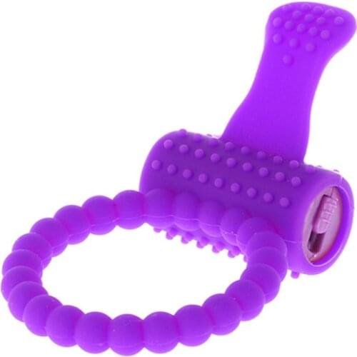 Powerful Vibration Dildo Ring Clitoral Stimulator Massager Exercise Adult Sex Toy for Men Couples