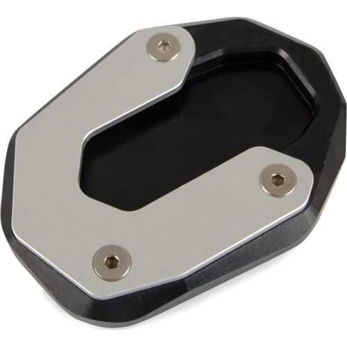 Motorcycle Aluminium Alloy Kickstand Side Stand Plate Extension Pad for Ducati Scrambler 800 Motorbike Kickstand Pad