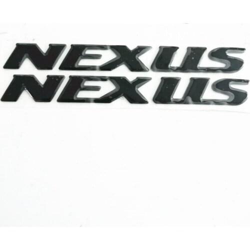 Motorcycle Emblems Stickers 3D Reflective Logos for Italy Gilera Motorcycle NEXUS 250 300 500 Black color