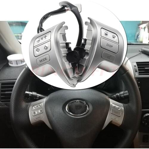 Bluetooth Steering Wheel Audio Control Switch 84250-02200 For Toyota Corolla ZRE15 2007 ~2010