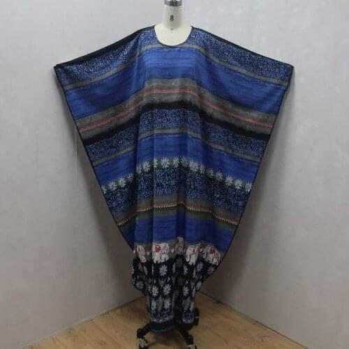 African Muslim Kaftan Abaya Dresses Ramadan Islamic Women Bat Sleeve Loose Outwear Moroccan Caftan Dubai Arab Long Robe Dress