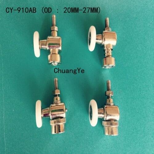 Bathroom Single Shower Door Roller Wheels Pulleys Wheel 25mm Diameter Replacement Parts Home Bathroom