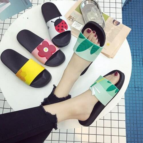 Womens Indoor and Outdoor Household Sandals PVC Indoor and Outdoor Bathroom Summer Sandals Waterproof Breathable Comfortable