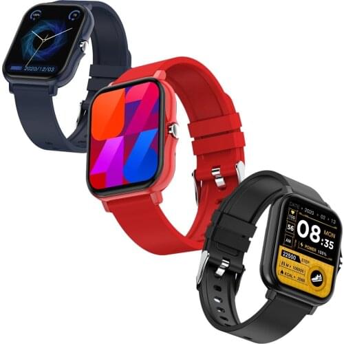 New 1.69inch Big Screen bluetooth Call Smart Watch BT5.0 Body Temperature Monitor Health Tracker Sport Waterproof H20 Wristband