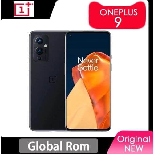 Global Firmware OnePlus 9 5G Mobile Phone 6.55 inch 120Hz AMOLED Snapdragon 888 Octa Core 65W Flash Charge 48MP Camera