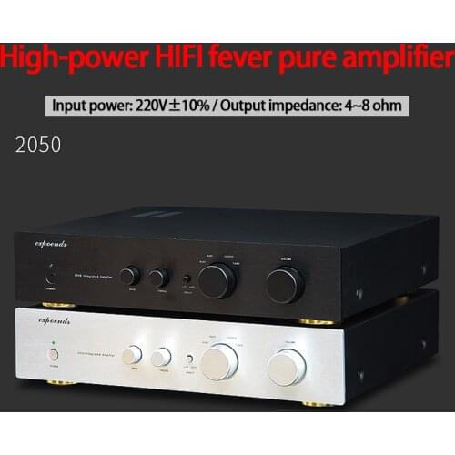 KYYSLB 2050 250W*2 4~8 Ohm High-power HIFI Fever Bluetooth Amplifier 2.0 Double Ring Cattle Home Floor Bookshelf Box Amplifier