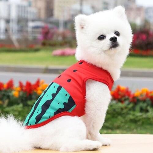 Spring Summer Dog Clothes Printed Camouflage Mesh Dog Vest Dogs Coat Jacket Puppy Costume Vests For Small Medium