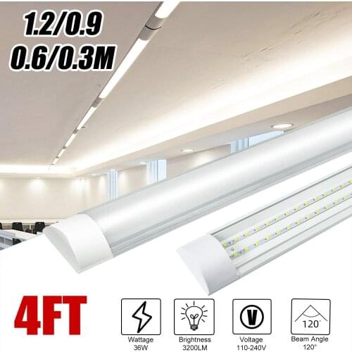 1/5/10 PCS/LOT Tube LED Cleaning Purification Light 10W 20W 30W 40W LED Tri-proof Batten Light LED Tube Linear Lamp 220V/110V