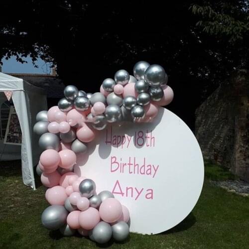 1pcs)Custom white mental Wedding Decoration Wall Acrylic Frame Backdrop stand birthday baby shower stage decoration yudao675