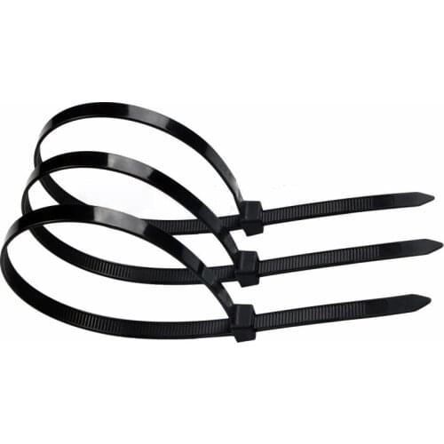 300 Pcs Nylon Cable Self-locking Plastic Wire Zip Ties Set 3*100 3*150 4*200 MRO & Industrial Supply Fasteners & Hardware Cable