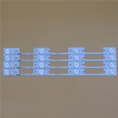 326mm TV LED Bars For KonKa 35018339 35018340 35019864 Backlight Strips Kit 4LED Lamps Lens 6 Bands KDL40SS662U KDL39SS662U