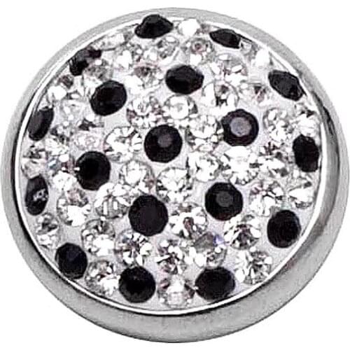 Bijoux memory craft 20MM button charm Single molding Jewelry Prong Fastener metal snaps button fit ginger snaps bracelet BT7012