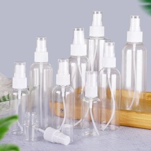 Spray Bottle Bottling Side Spray Bottle Portable Small Watering Can Transparent Plastic Travel Bottle Cosmetic Refillable Bottle