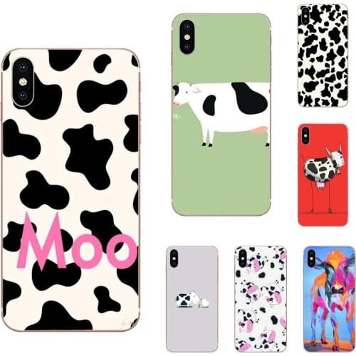 Animal Cute Cow Print Cartoon TPU Covers Cases For Samsung Galaxy Note 10 pro Galaxy Note 10 Plus Galaxy Note 10 Lite M60s