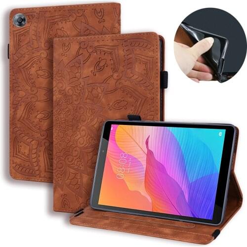 For Huawei MediaPad M6 8.4 T5 10.1 Case Pu Leather Tablet Case For Huawei M3 M5 lite 8.0 T8 8.0 Matepad M6 10.8'' Silicon Cover