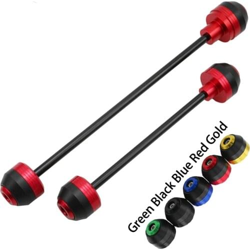 For DUCATI PANIGALE 899 959 2014 2015 2016 2017 2018 2019 Front Rear Wheel Slider Fork Axle Crash Protector Swing Arm Aluminum