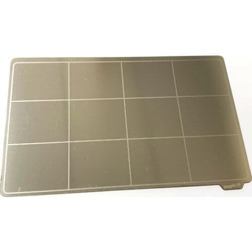 ENERGETIC Custom 124x70mm Flexible Build Plate Spring Steel Print Sheet+Magnetic Base for Kudo Bean & Phrozen Sonic Mini