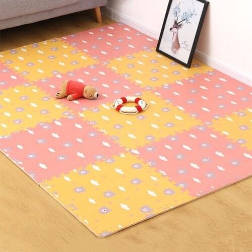 30*30*1cm Eva Foam Puzzle Carpet Cartoon Bear Soft Childrens Mat Baby Play Mat Baby Toys In Childrens Room Keep Warm Playmat