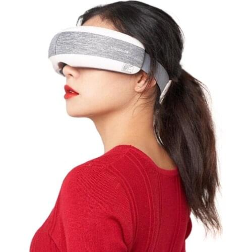 New Eye Massager 4D Smart Airbag Vibration Eye Care Instrument Hot Compress Bluetooth Eye Massage Glasses Fatigue Pouch Wrinkle