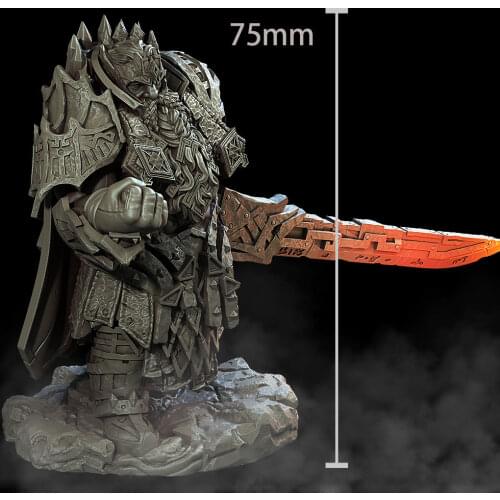[tusk model]resin figure 75mm scale resin model kits unpainted miniatures D0715T02