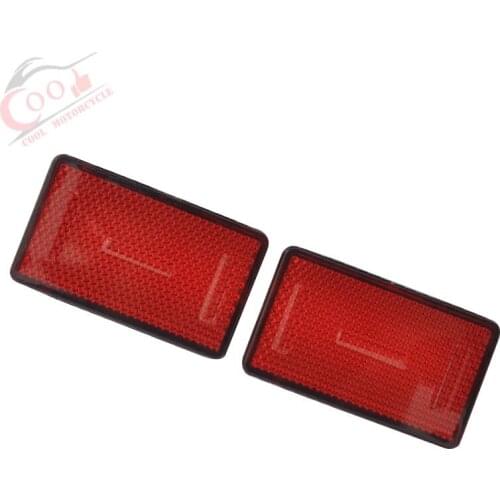 Motorcycle ABS Front Rear Fork Red Amber Reflector Cover Decal Sticker For BMW G310 R1200RT K1200RS R1200R R1200 GS Adventure
