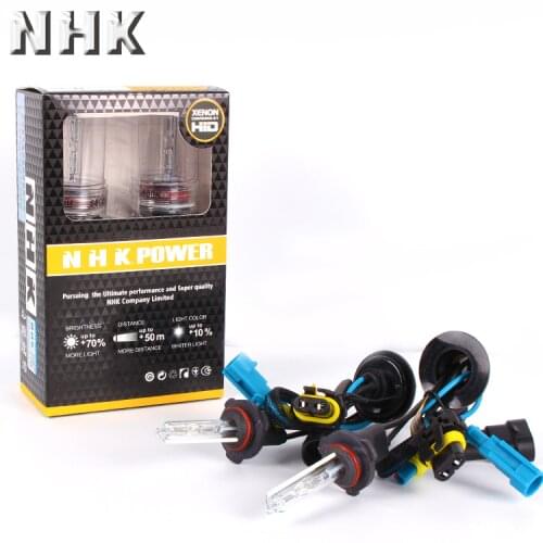 NHK Auto parts hid xenon bulbs 9005 12v 35w 3000K 4300K 5500K 6000K car accessories